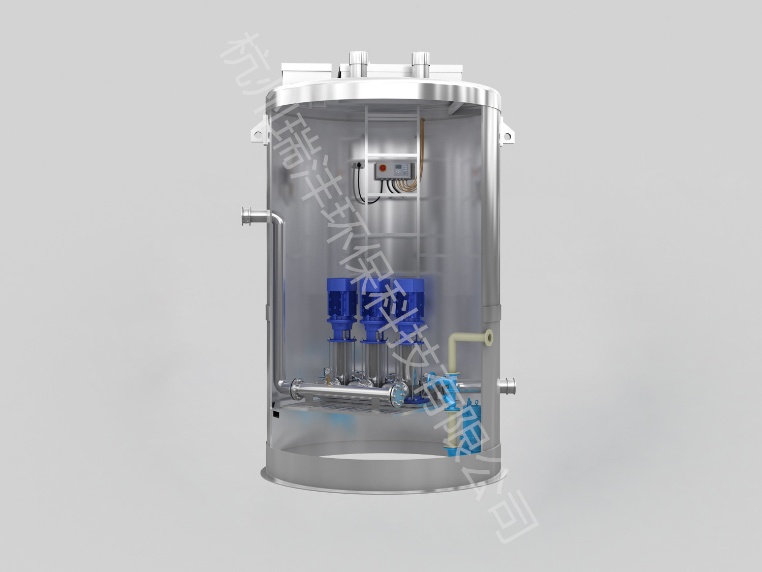 不锈钢供水预制泵站