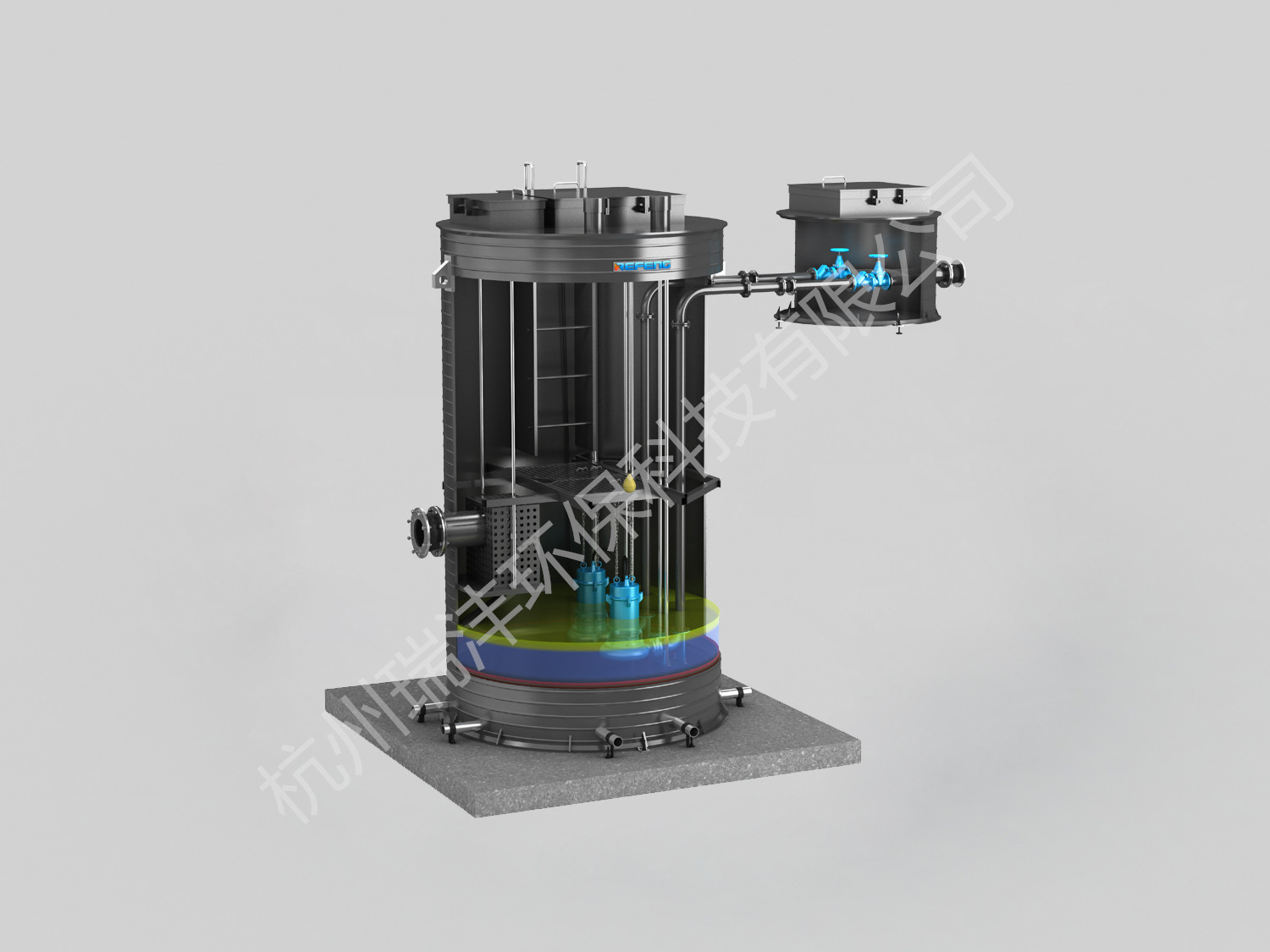 HPDE/PPE湿井预制泵站+阀门井