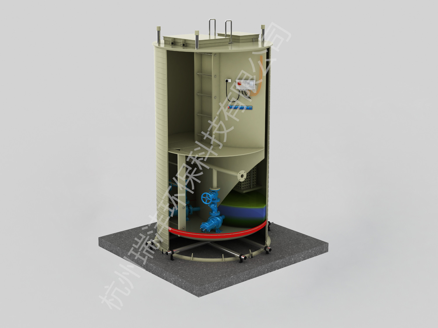 HDPE/PPE干湿井预制泵站